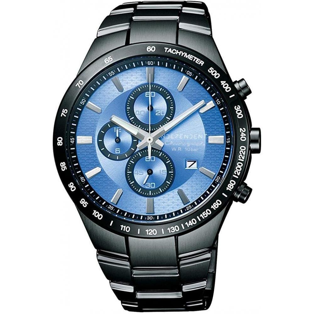 Да CITIZEN Independent Independent Chronograph Watch Blue BA2 245 71 [Параллельный импортный продукт]
